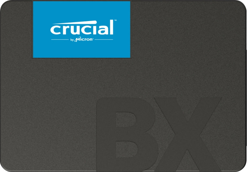 Crucial BX500 500GB 2.5" SATA3 6Gb/s SSD - 3D NAND 550/500MB/s