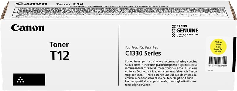 CANON T12Y YELLOW TONER (ICXC1333IF)