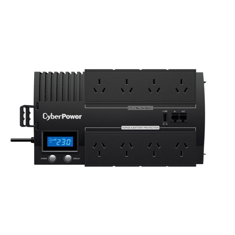 BRIC-LCD 1000VA / 600W LINE INTERACTIVE UPS - 1 12V/8.5AH - 2 YRS ADV. REPLACEMENT WTY INCL. INTERNAL BATTERIES