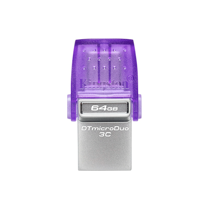 Kingston Data Traveller Microduo 3C 64Gb USB 3.2 + Type A Flash Drive