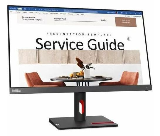 Lenovo ThinkVision S24I-30, 23.8" IPS WLED, 1920x1080, 16:9, 4ms, 100Hz, 1xHDMI, 1xVGA, Tilt