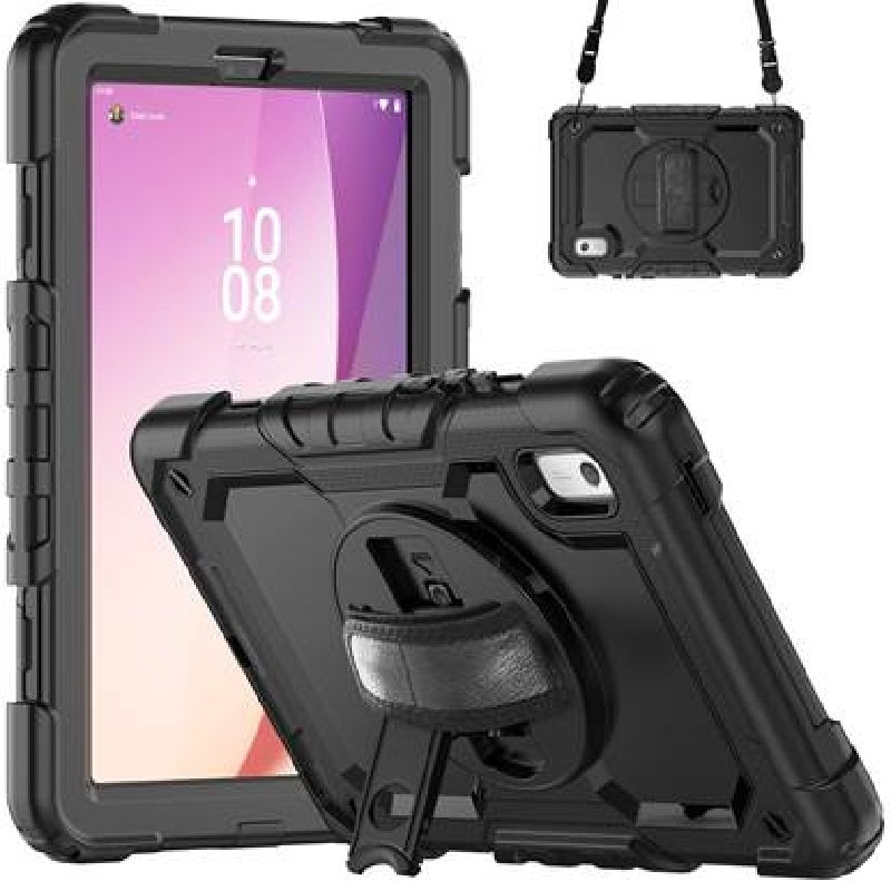 USP RUGGED LENOVO TAB M9 9" CASE + SCREEN PROTECTOR - BLACK