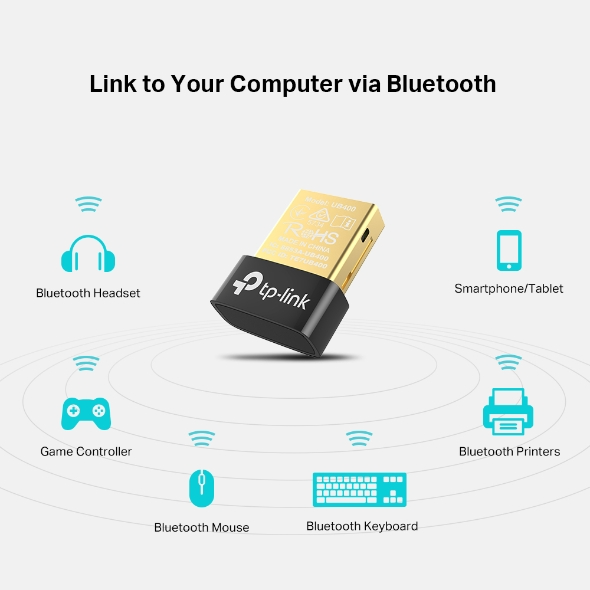 TP-Link UB400 Bluetooth 4.0 Nano USB 20 Adapter