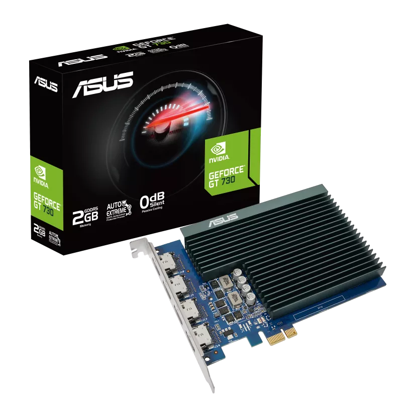 ASUS GeForce GT730 GDDR5 2GB with 4 HDMI Ports Graphics Card